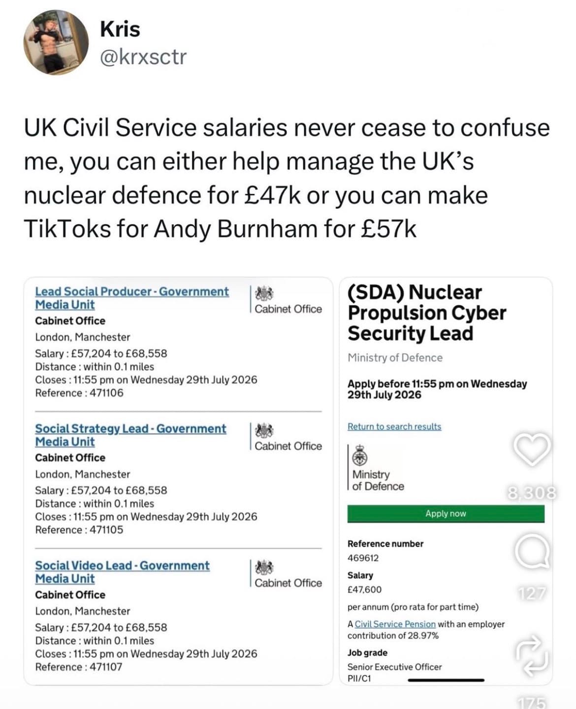 Cover image for “£57,204 to make TikToks for the Prime Minister. Too much, or nowhere near enough?”
